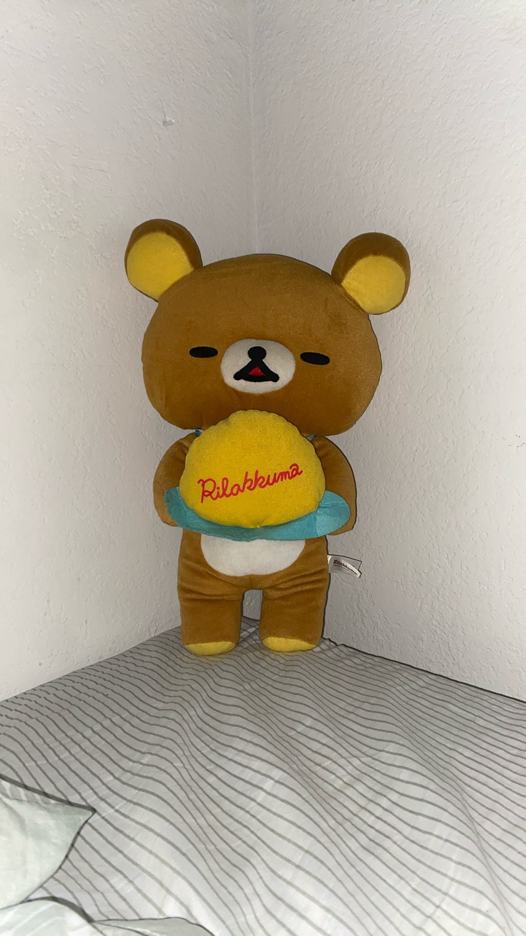 17” Rilakkuma Holding Omurice