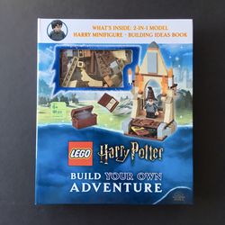 LEGO Harry Potter Build Your Own Adventure Book and 2-in-1 Model (NEW)
