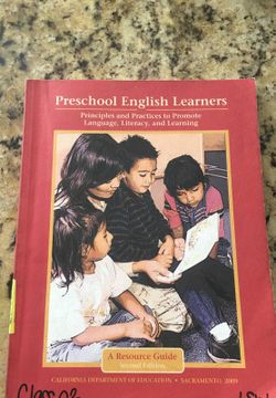 College Textbook (Preschool English Learners)