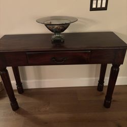 Solid Wood Console Table 