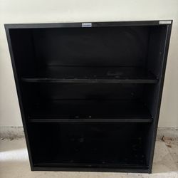 Industrial Steel Shelving, 42”H X 36”W X 15”D, structurally excellent condition, paint can use touch up in places. Adjustable shelves.