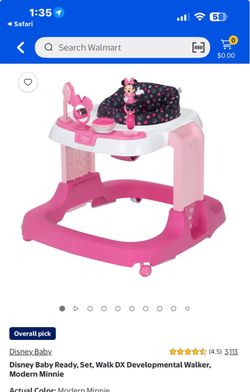 Minnie Mouse baby walker