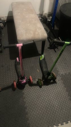 2 Neon glider  scooters
