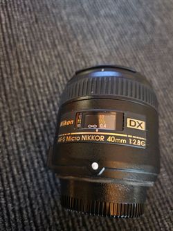 Nikon 40mm f2. 8 micro AF-S
