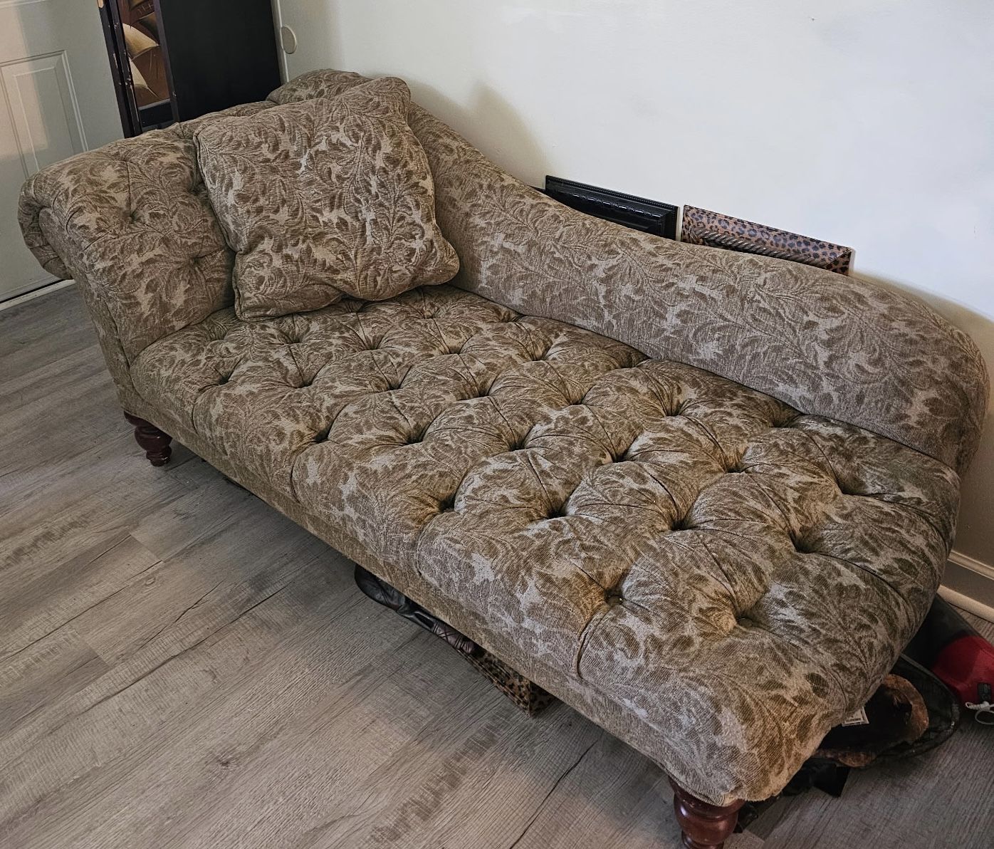 Chaise Lounge With Pillow