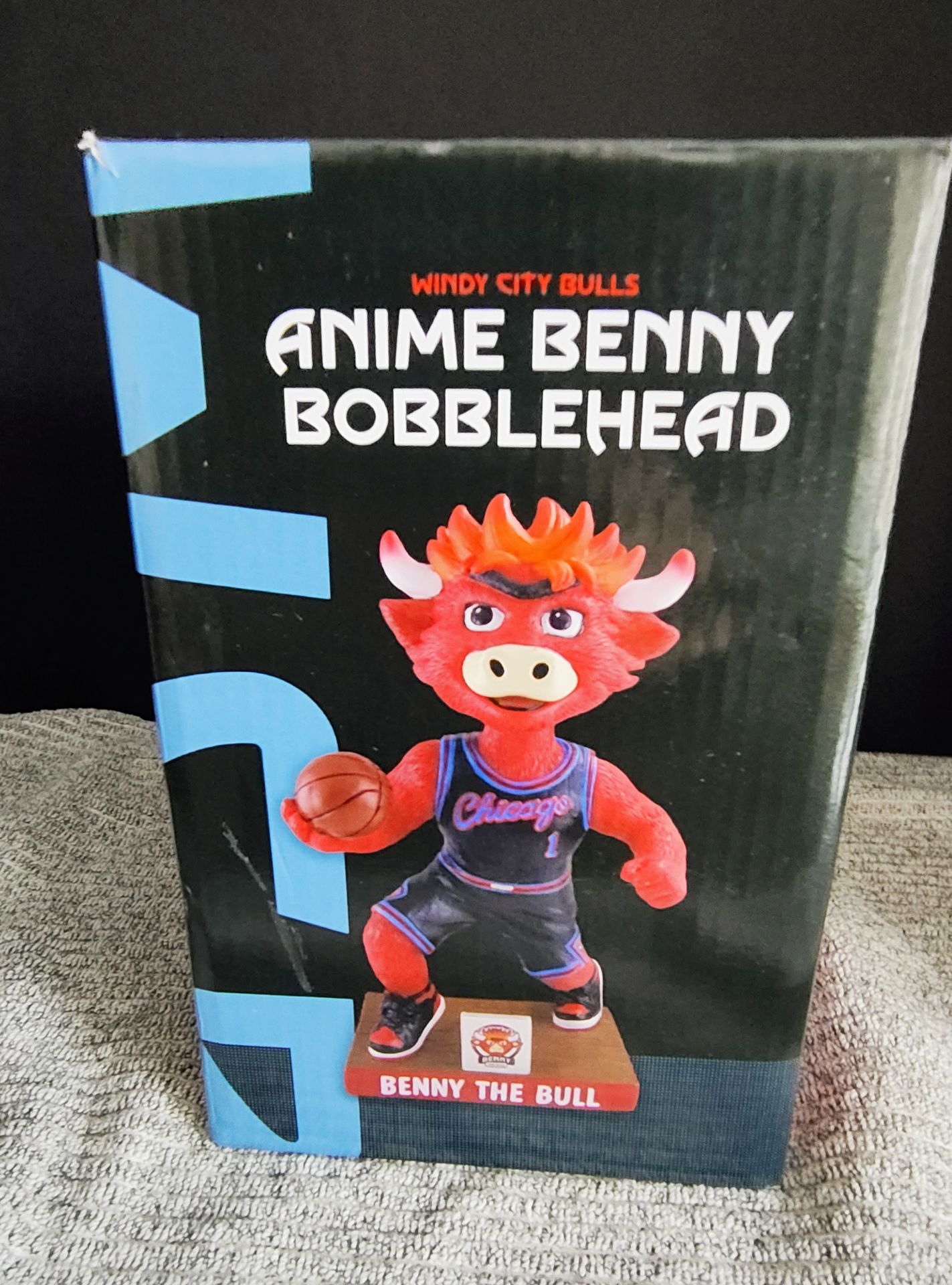 New Benny The Bull Anime Bobblehead From Windy City Bulls' 1/2/2026 Game v Magic