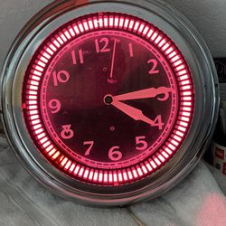 Neon Clock Sales Chicago