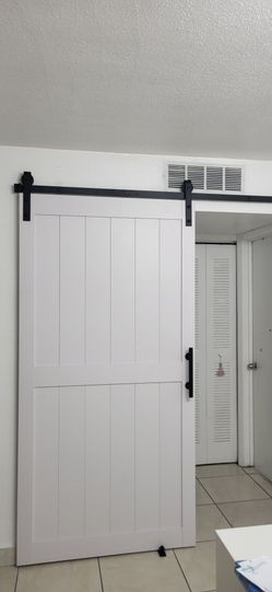Puerta corrediza de MDF de 42 x 84