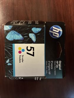 EXP 8/21- 1 HP 57 C6657AN Tri-Color Inkjet Print Cartridge Expired June 2021