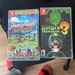 Luigi’s Mansion 3 & Overcooked 2