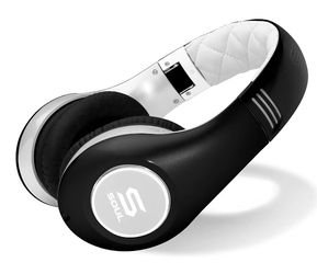 New SOUL By Ludacris Noise Cancelling Headphones Black/White