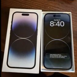 EXCELLENT - Apple iPhone 14 Pro 128GB Black FACTORY UNLOCKED