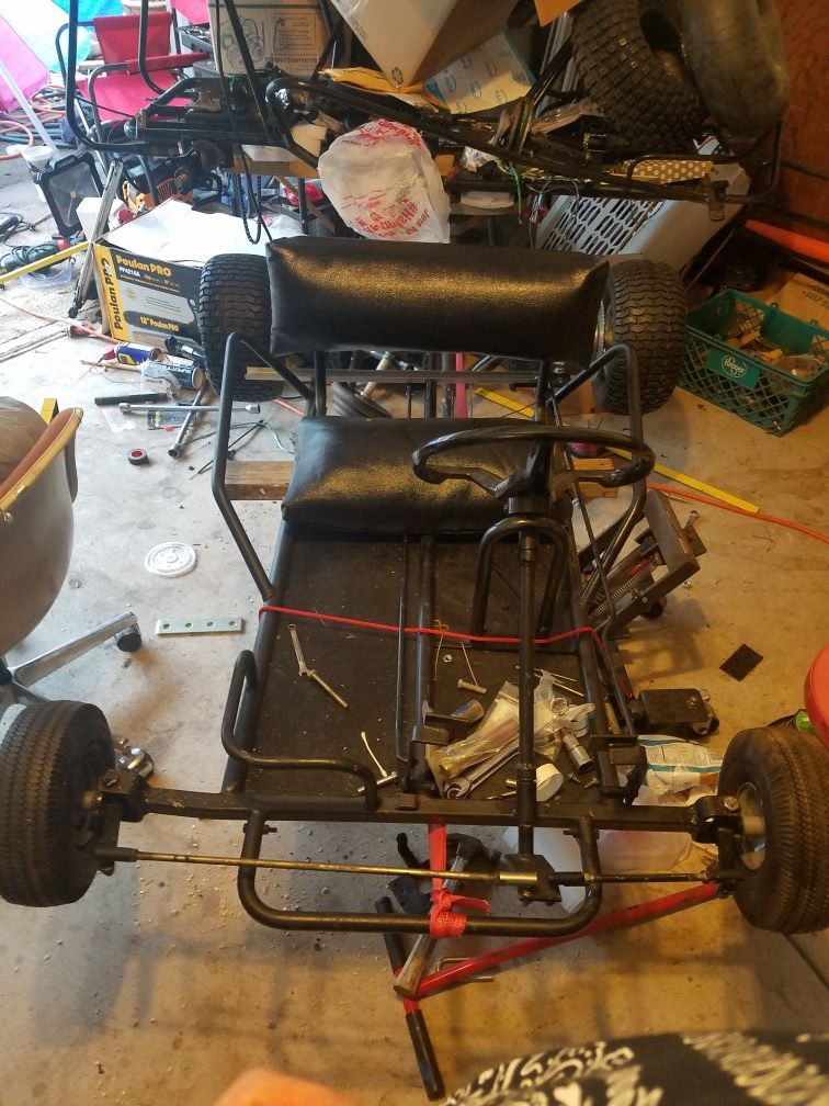Go kart with 6hp(196cc) powerstroke motor