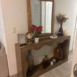 Wooden Table Artistic Shape 