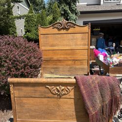 Solid Wood Bed Frame