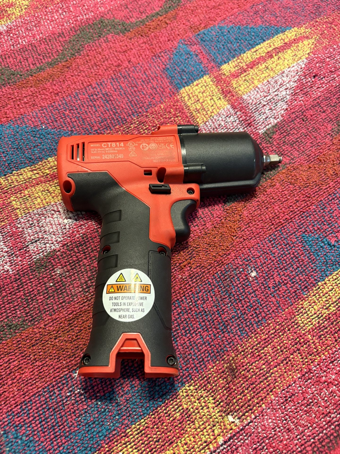 Snap-on 1/4 impact wrench