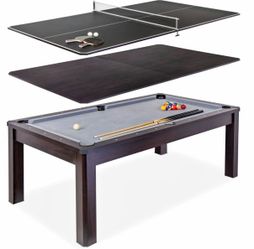 7FT GoSports Billiards Multi Table - New in Box - Pool Table / Ping Pong / Dining Table