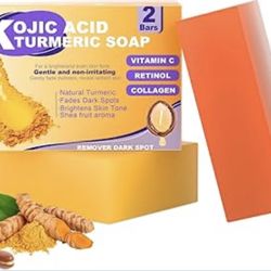Turmeric Kojic Acid Soap for Dark Spot (2 Pcs)