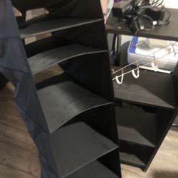 Hanging Shelf Organizer And Shelf Tv Stand