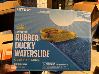 Let's Go Rubber Ducky Waterslide