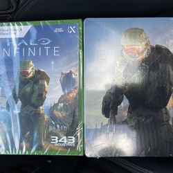 Halo Infinite Game & Steel Book *Brand New & Sealed*