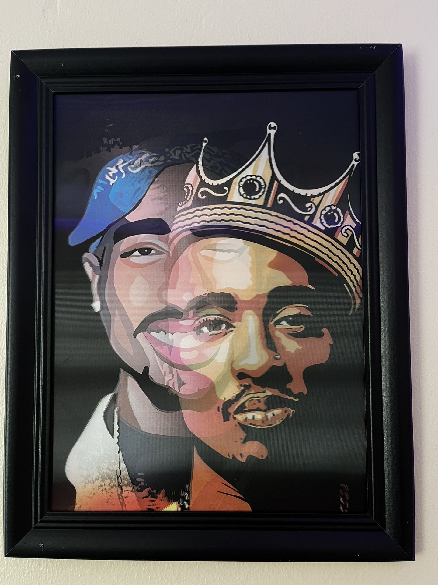 2pac 3d Frame Picture