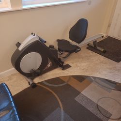 Recumbent Bike And Rower Machine