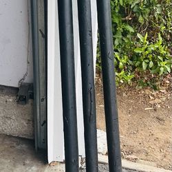 3 Black 15lb Body Bars 