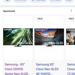 Samsung - 85” Class QN90D Series Neo QLED 4K Mini LED Smart Tizen TV (2024)
