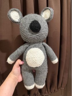 Handmade Crochet Koala Stuffed Animal