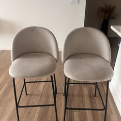 Two Bar Stools 