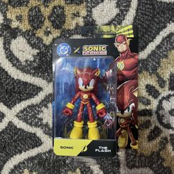 DC x Sonic The Hedgehog Sonic The Flash 