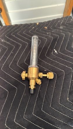 Uniweld purge brazing regulator