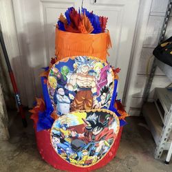 Dragon Ball Z Tower Pinata With Balls 