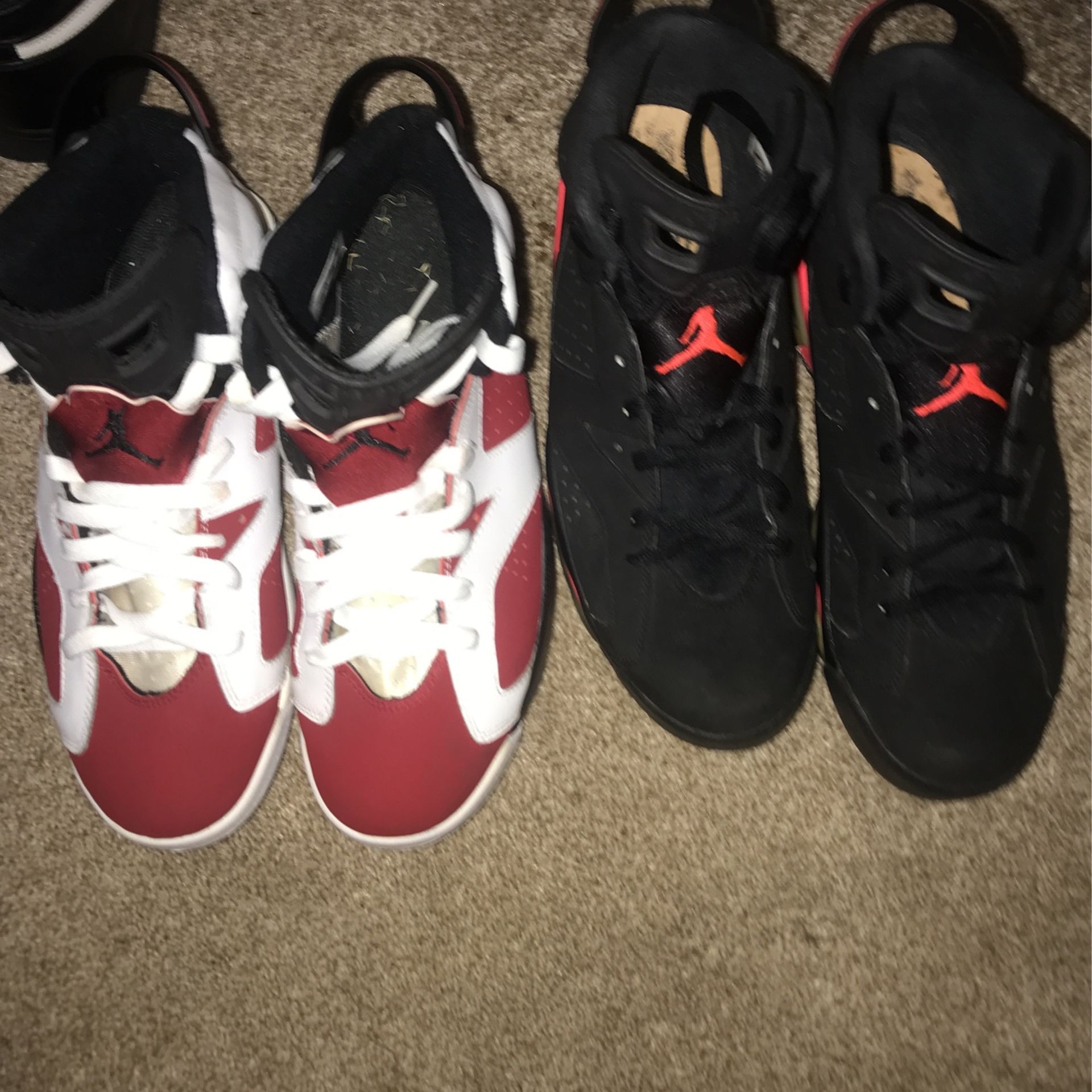 2 Pairs Of Jordan’s 200$ Or Best Offer