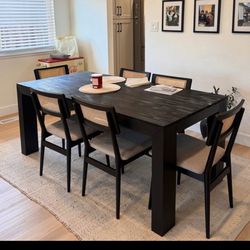 Modern Black Table 