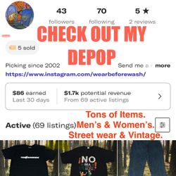 Check Out My Depop Store!!!
