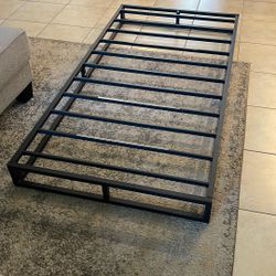 Low Profile Twin Metal Bed Frame 