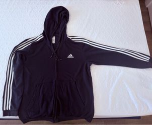 Adidas zipper Front Hoodie
