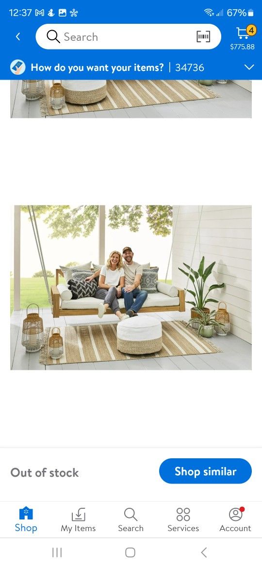 Better Homes And Garden Porch Swing