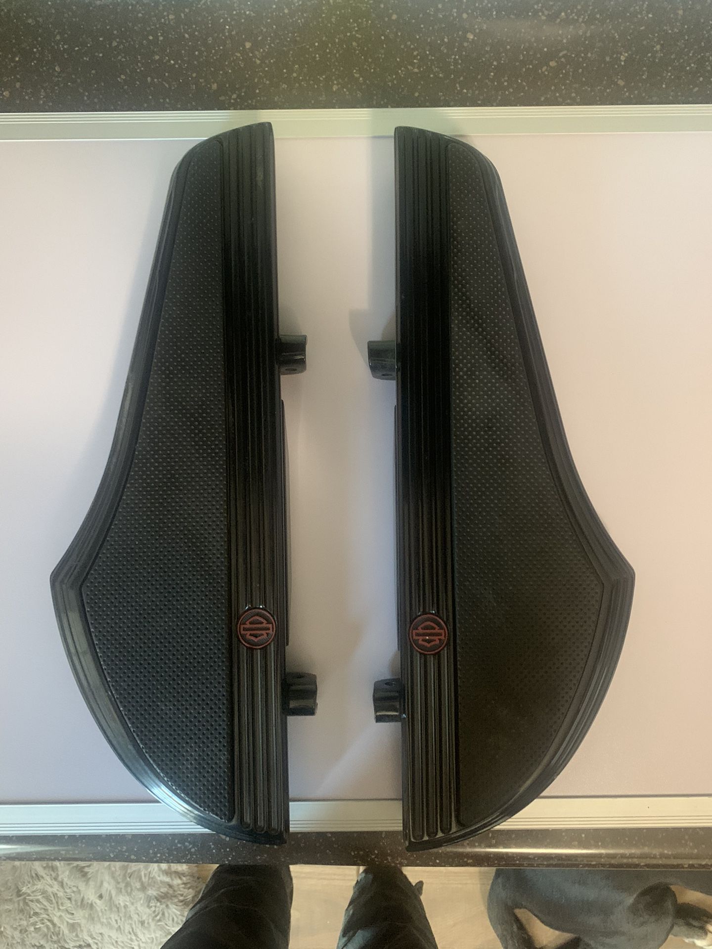 Harley Davidson Motorcycle Defiance Rider Footboard Kit Floorboards