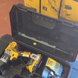 Dewalt 20-Volt MAX XR with Tool Connect Cordless Compact 1/2 in. Hammer Drill  Battery and Charger 