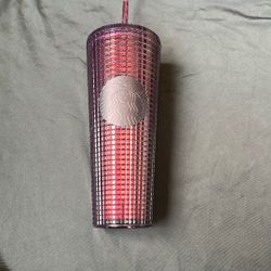 Starbucks Tumbler Red Tile