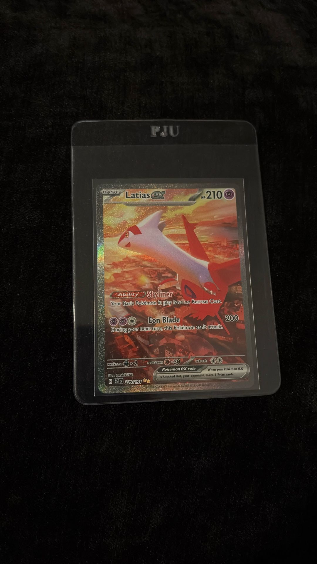 latias ex sir from surging sparks