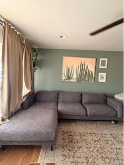 Free: couch with a fixable tear
