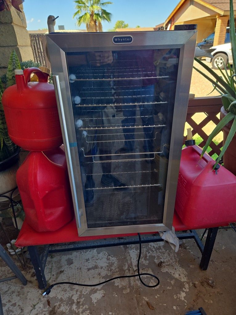 Grey Whynter Mini Fridge