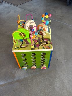 B. toys Wooden block