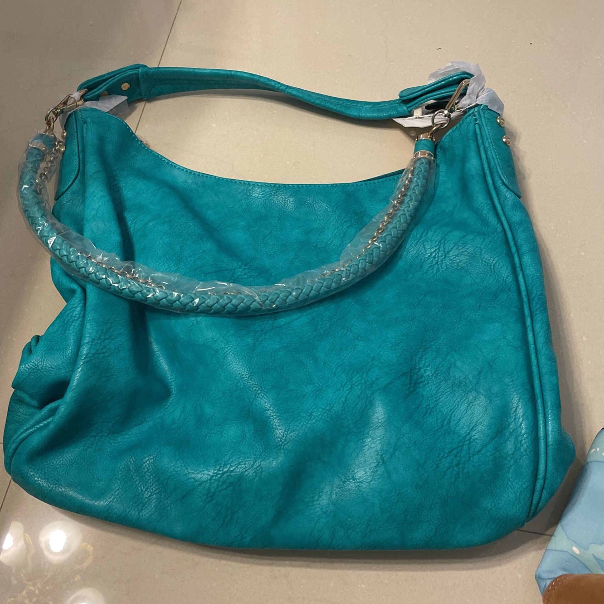 Turquoise Boho Bag New 