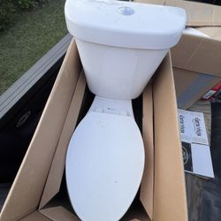 Glacier Bay Elongated Toilet Used