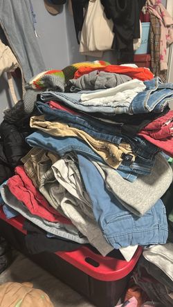 Little boy clothes mostly pants and sweaters